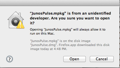juniper setup client installer mac not working