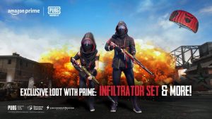 Twitch Prime loot is now including Infiltrator set for PUBG Mobile fans