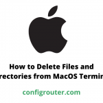 How to Delete Files and Directories from MacOS Terminal