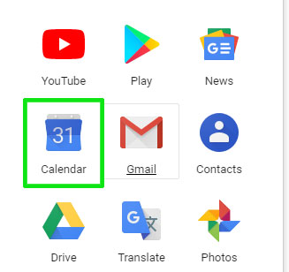 google calendar app for pc windows 10