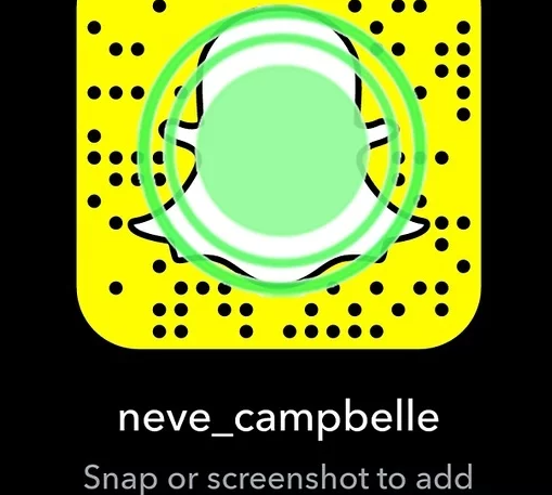 by scanning friends' snapcode