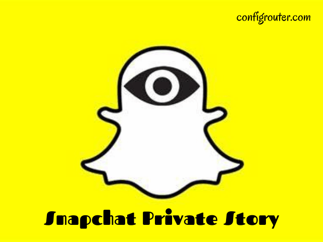 snapchat private story